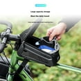 thumbnail image 5 of Bike Top Tube Phone Case With Transparent Touch Window Cycling Storage Pouches, 5 of 6
