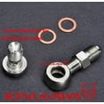 thumbnail image 2 of Turbo Oil Feed Line Kit for SUBARU IHI VF22 VF34 Ball Bearing w/ 1mm Restrictor, 2 of 2