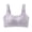 Purple, variant on MVRLSH Sports Jelly Bras for Women Front Closure Wireless Multi Fastening Full Coverage Comfort Underwear Strapless Bra