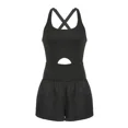 thumbnail image 2 of Mono de yoga, pantalones cortos, ropa deportiva de una pieza para mujer, traje de fitness con agujeros, monos, pantalones cortos de yoga, ropa de moda para mujer, 2 of 3
