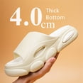 thumbnail image 4 of Men's Quick Dry Slippers, Comfortable Thick Bottom Non-slip Bathroom Sandals, Sport Slide Sandals ,Indoor and Outdoor, 4 of 7