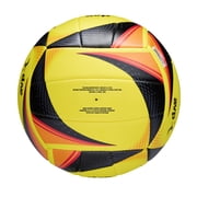 Wilson AVP OPTX Replica Volleyball - Yellow/Black, Official Size