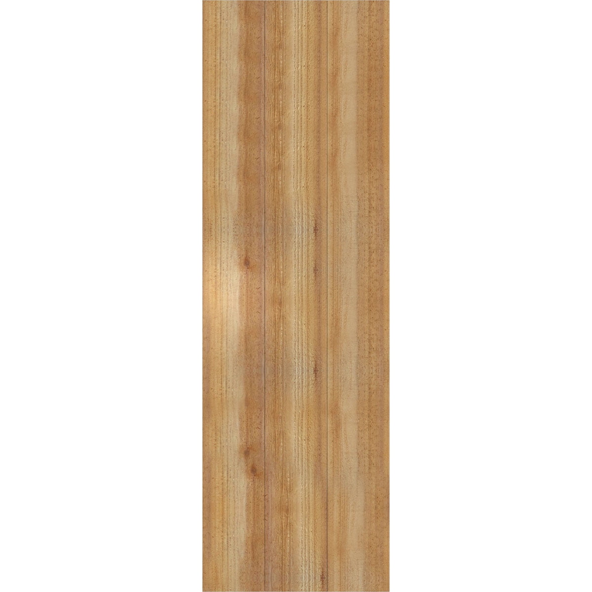 16 1/8"W X 51"H Timbercraft Three 5 3/8" Boards Framed Board-N-Batten Shutters W/Z-Bar, Rough Sawn Western Red Cedar (Per Pair)