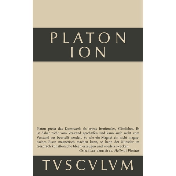 Sammlung Tusculum Ion, (Hardcover)