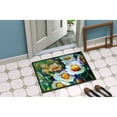thumbnail image 4 of Carolines Treasures PJC1108JMAT Raindrops on Poppies Door Mat Indoor Rug or Outdoor Welcome Mat 24x36 Doormat  36"L x, 4 of 4