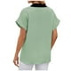 thumbnail image 3 of Fiudx Tops para Mujer Blusa de Manga Corta con Estampado de Moda para Mujer, Camiseta Divertida con Cuello Redondo, Camiseta Sin Mangas, 3 of 4