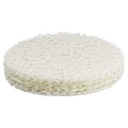thumbnail image 5 of Round Paper Fiber Woven Place Mats Decor 15 inch 12 (White), 5 of 6