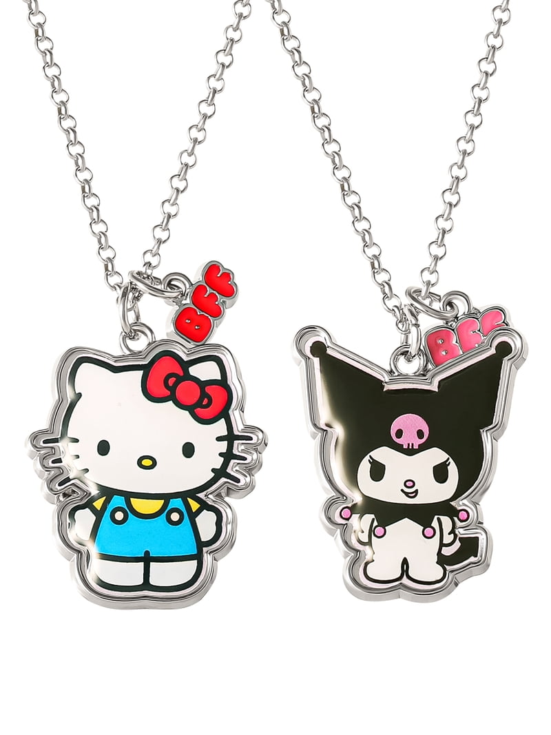 Hello Kitty ストラップ 2体セット Sanrio Girls/ Tween Hello Kitty & Kuromi Best Friends Necklace