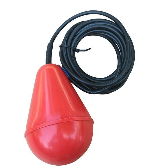 Sludge Boss Septic Float Switch, Heavy-Duty Sewage Pump Switch for Viscous Liquids and Suspended Solids in Wastewater, Mercury-Free Self-Orienting Ta