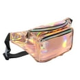 thumbnail image 3 of C.T.Soarsky Women's Belt Bags Fanny Pack Sparkly Outfits for Women Girls Festival Rave Waist Bag-Rose Gold, 3 of 7