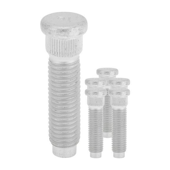 6 Pcs M14x2.0 Wheel Lug Stud for Ford F150 2001-2014 Front Rear Wheel Stud Bolt Set No.YL3Z1107AB Alloy Steel Silver Tone