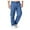 02d Blue, variant on Work Pants for Men Cargo Men's Hiking Pants Cargo Pockets Work Pants Quick Dry Straight Leg Elastic
