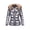 Silver, variant on Women's Puffer Jacket Warm Coat Hooded with Fur Collar Fall Clothes for Women Quilted Jackets for Women Padded
