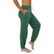 thumbnail image 2 of Pantalones cargo de cintura alta para mujer - Corte holgado, poliéster/spandex, S-XXL, leggings de 9 puntos, primavera/verano informal, 2 of 6
