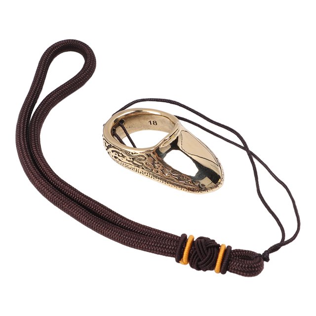 Protector de dedo de latón, anillos para pulgar de tiro con arco, buenos anillos para pulgar de tiro con arco, anillos protectores para pulgar, respuesta rápida