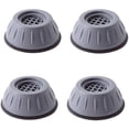 thumbnail image 1 of Grey Washing Machine Foot Pads - 4 Pieces Rubber Mats for Anti-Vibration and Anti-Walk for Vibration Reduction and Shock Absorber Rubber Isolation Feet, 1 of 6