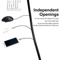 thumbnail image 4 of 10/16mm Flexible Spiral Cable Organizer Storage Pipe Cord Protector Cable Winder Tube Clip for Computer TV Wire Management Tools 16mm-Grey, 4 of 6