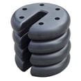 thumbnail image 3 of Tente de Jambe Coudée avec un Pack de 4 Poids de Jambe de 5 Lb, Bleu Marine, 3 of 11