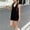 Black, variant on NAISIBABY Girls Outfit Sets Size 10, Sleeveless Button-Up Vest Tops and Wide Leg Pants 2-Piece Kids Fashion Suit Clothes (1-13T)
