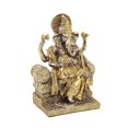 thumbnail image 3 of Estatuilla estatua de de mesa obra de arte Fengshui artesanía escultura religiosa de Buda para escritorio hogar tienda decoración de Sunnimix Estatua de Buda de resina, 3 of 8