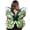 Green, variant on Underwraps Yellow Butterfly Wings, Costume Accessory, Adjustable Fantasy Insect Wings For Adults, Halloween Cosplay Dress Up One Size