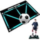thumbnail image 2 of Tapete de entrenamiento de pasos de fútbol, accesorios auxiliares silenciosos para regatear, entrenador de fútbol, tapete de ayuda para entrenamiento de fútbol con control, 2 of 7