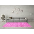 thumbnail image 3 of Ahgly Company Indoor Rectangle Abstract Pink Contemporary Area Rugs, 6' x 9', 3 of 4