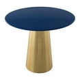 thumbnail image 3 of Zuo Modern Reo Side Table Blue & Gold, 3 of 7