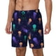 thumbnail image 1 of Fotbe Sea Jellyfish Traje de Baño para Hombre – Shorts de Natación de Secado Rápido con Forro y Bolsillos-Large, 1 of 6