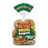 Thomas' Whole Wheat Mini Bagels, Made with Whole Grains, 10 count, 15 oz