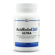 Stop Aging Now - AcidRelief360 ULTRA with GutGard and Probiotics - 60 Veggie Caps