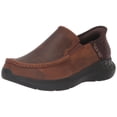 thumbnail image 1 of Zapatos Skechers Parson-Oswin - Mocasín sin cordones para hombre, color marrón, 1 of 7