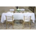 thumbnail image 3 of Linentablecloth 60 X 102-Inch Rectangular Polyester Tablecloth White, 3 of 5