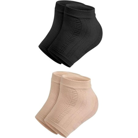 

2 Pairs Shock Absorbing Moisturizing Heel Socks for Feet
