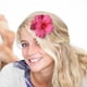 thumbnail image 5 of Flor Fusang simulada Flor hawaiana Tocado Accesorios Pinza para el cabello Pinza para el cabello, 5 of 7