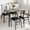 grey, variant on 3-Piece Kitchen Dining Room Table Chair Set for Small Space, Indoor Modern Dinette Set for 2, Square Dinner Table Set for Dinette, Breakfast
