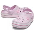 thumbnail image 2 of Zuecos Crocs Crocband para Niños Rosa Bailarina Talla 11, 2 of 7
