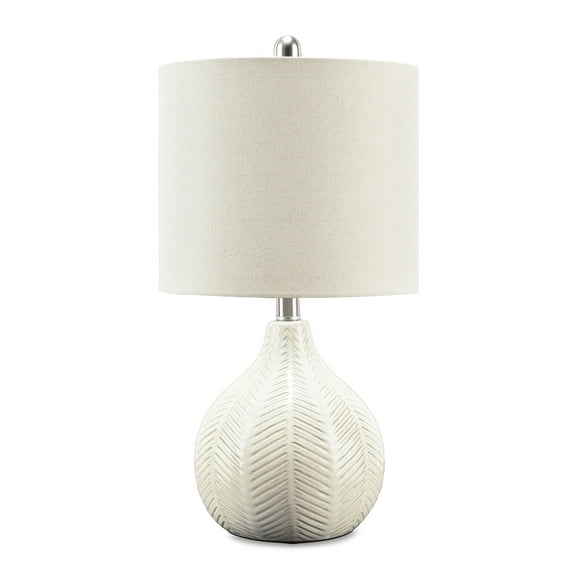 Signature Design by Ashley Casual Rainermen Table Lamp  Off White