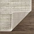 thumbnail image 5 of Hauteloom Albena Contemporary Mosaic Area Rug - Geometric Checkered Square Tiles Carpet for Living Room, Bedroom - Light Silver, Ash, Sterling Gray - 5'3" x 7' (5x7 Area Rug), 5 of 15