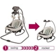 thumbnail image 3 of Graco DuetSoothe LX Infant Swing & Rocker, Winslet, 25 lbs, 3 Seating Positions, 3 of 7