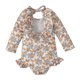 thumbnail image 4 of Traje de baño de una pieza para mujer, conjuntos de bikini para mujer, niñas pequeñas, moda, lindo estampado de rayas, manga larga, frenillo, protección solar, traje de baño para surf en la playa, tra, 4 of 9