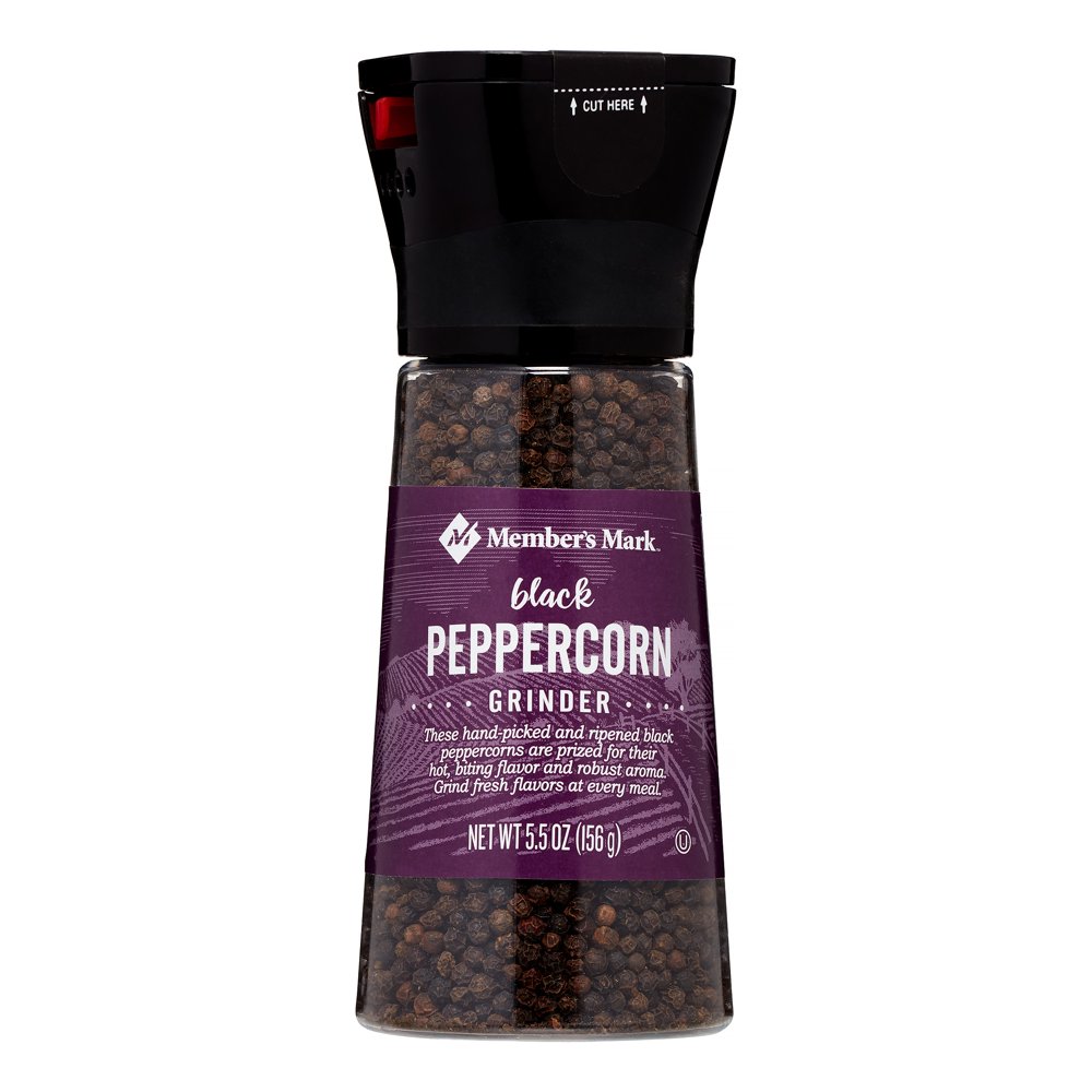 Member's Mark Black Peppercorn Grinder 5.5 oz