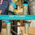 thumbnail image 7 of 30oz Handheld Travel Tumbler with Handle – Double Wall Stainless Steel Insulated Cup, Flip Straw Lid, Leak-Proof & BPA-Free for Hot and Cold Drinks – Durable Coffee & Juice Mug Pink, 7 of 7