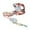 Red, variant on Pet Supplies Escape Adjustable Harness and Leash Set for Walking Cats and Small Lightweight Nylon Comfort Vest with Secure Fit and Easy Control