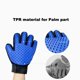 thumbnail image 5 of quitar el pelo para un aseo fácil y sin ensuciar - Guante de aseo para perros, gatos, conejos y caballos con pelo largo/corto/rizado - Guantes de pelo para mascotas para depilación de mascotas ShuxiuWang 1327537006732, 5 of 5