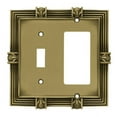 thumbnail image 2 of Franklin Brass Pineapple Single Switch and Decorator/GFCI Wall Plate, Available in Multiple Colors, 2 of 2