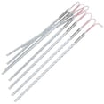 thumbnail image 2 of Christmas Led Shower Rain Lights 10 Tubes Drop Icicle Snow Falling Drop Cascading Lights For Wedding Xmas New Year Party Tree Decoration,Incandescent String Lights, 2 of 8