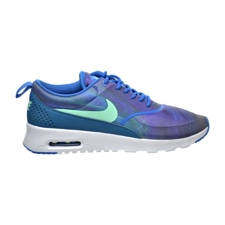 Nike Air Max Thea Print Women's Shoes Blue Spark/Green Glow 599408-405