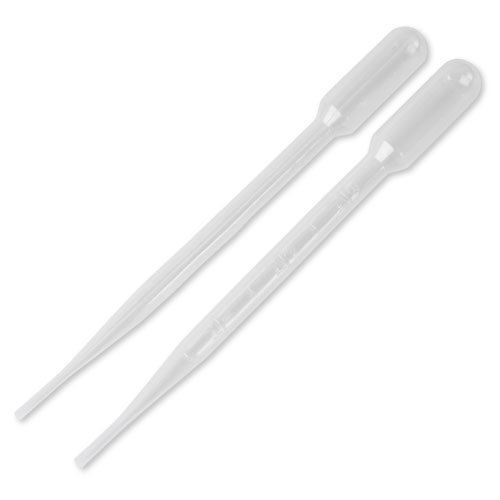 Karter Scientific 206H2 3ml Grad Transfer Pipettes, Vol 7ml, 1/2ml