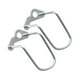thumbnail image 4 of 2 protectores de desviador trasero para bicicleta. Plata, 4 of 8